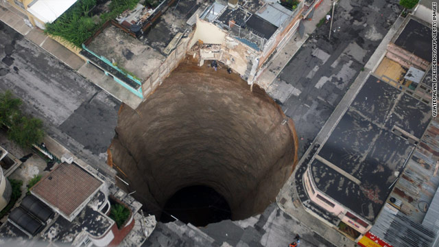 Guatemala sinkhole