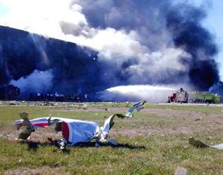 Pentagon Wreckage