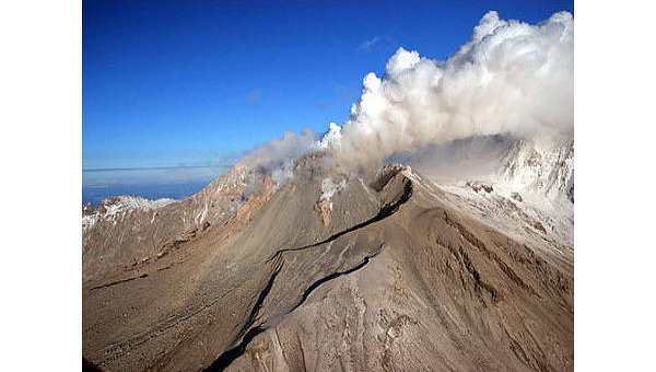 Shiveluch volcano