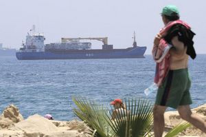 Cyprus bound ship
