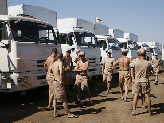 Click to enlarge Rostov convoy
