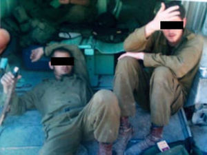 Click to enlarge Israeli soldiers indicted