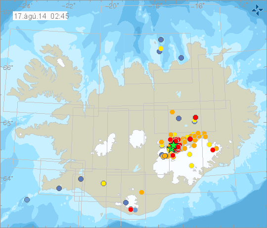 Iceland Earthquake Swarm