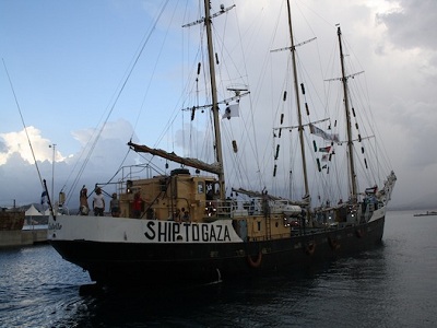 3mast ship to gaza