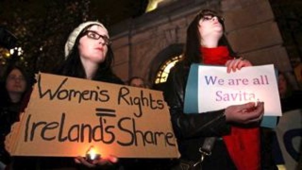 Click to enlarge Ireland Protestors