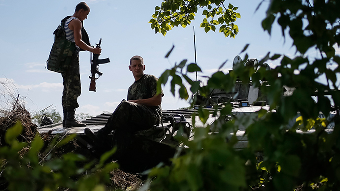 ukrainian troops