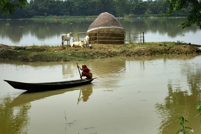 Click to enlarge India floods