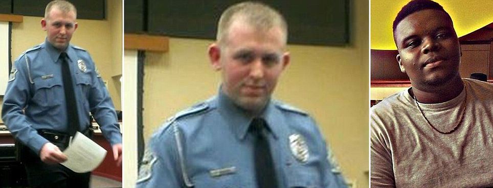Michael brown darren wilson
