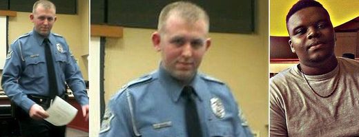 Michael brown darren wilson