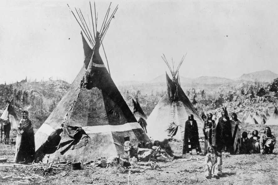 Shoshoni Tipis
