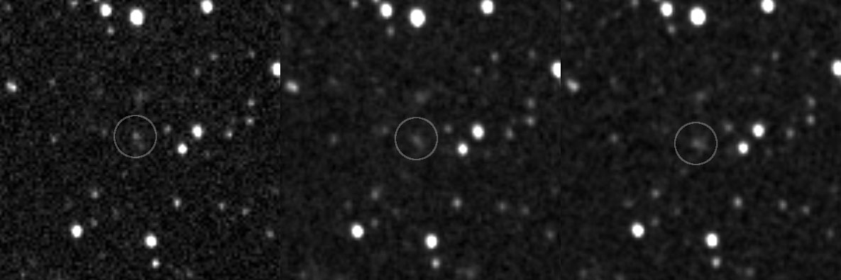 Click to enlarge Image triplet C/2014 Q2