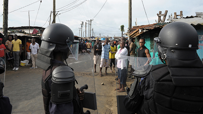 liberia clashes