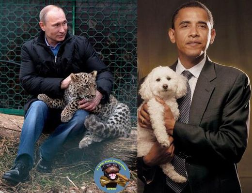 obama vs putin