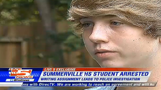 student who shot dinosaur
