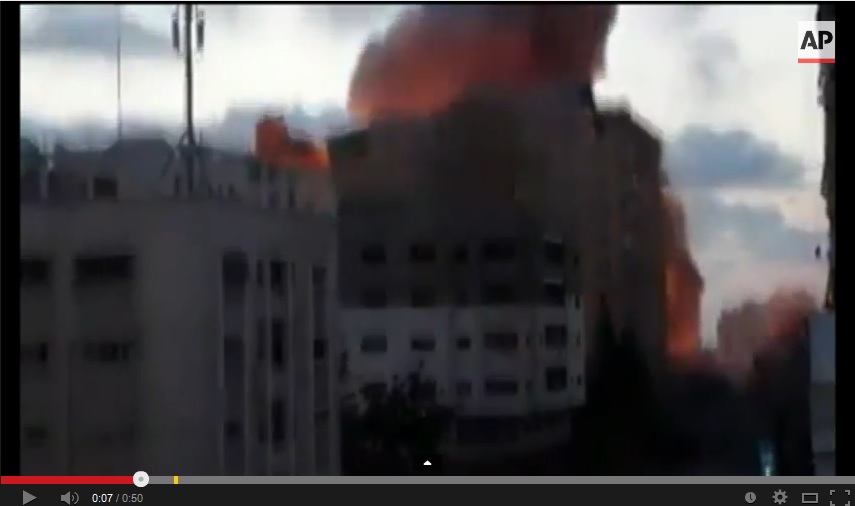 Gaza strike video