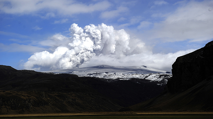 Eyjafjallajokull volcano