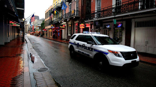 police car