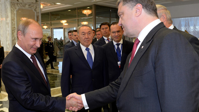 putin poroshenko