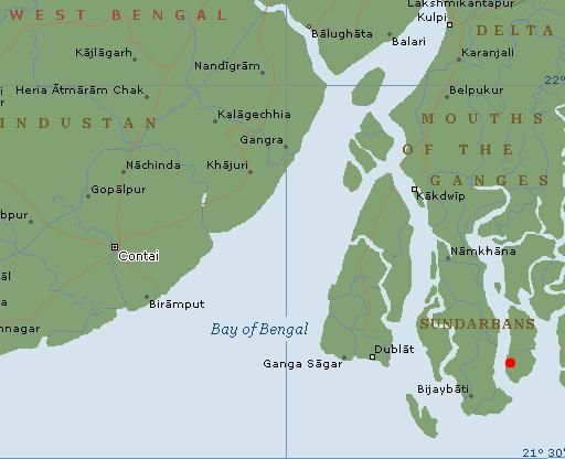 Click to enlarge Sagar island, india
