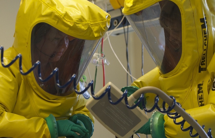 Ebola workers