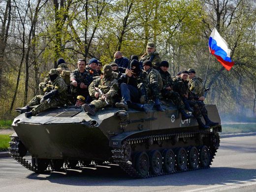 Novorussian forces
