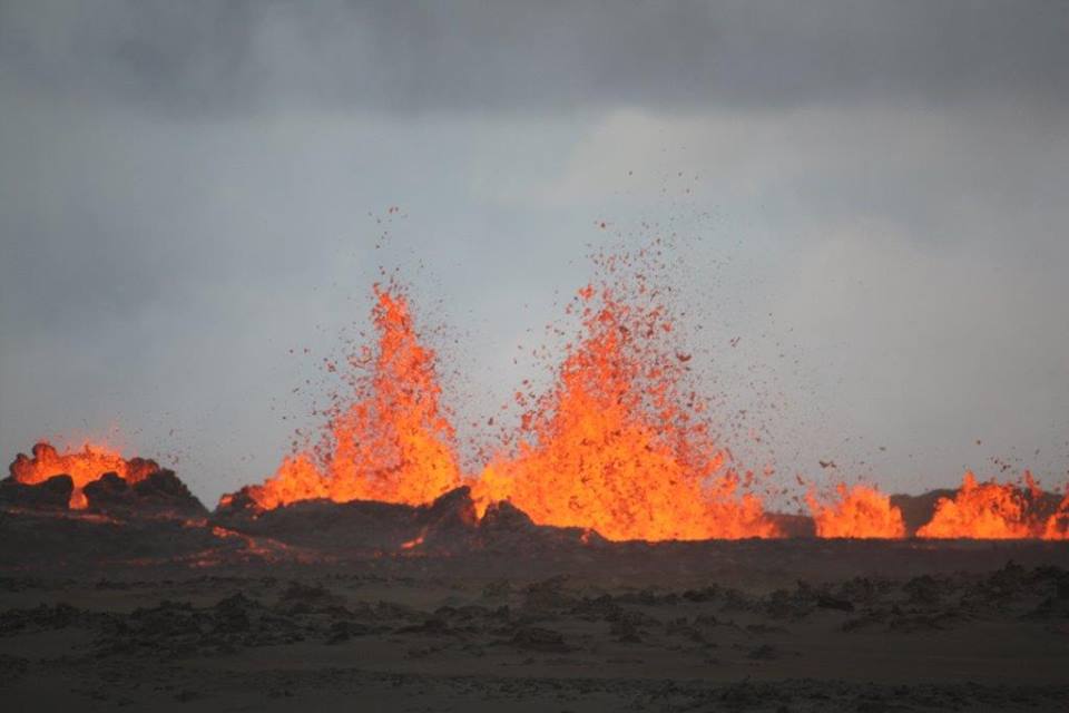 Iceland Lava Fountains