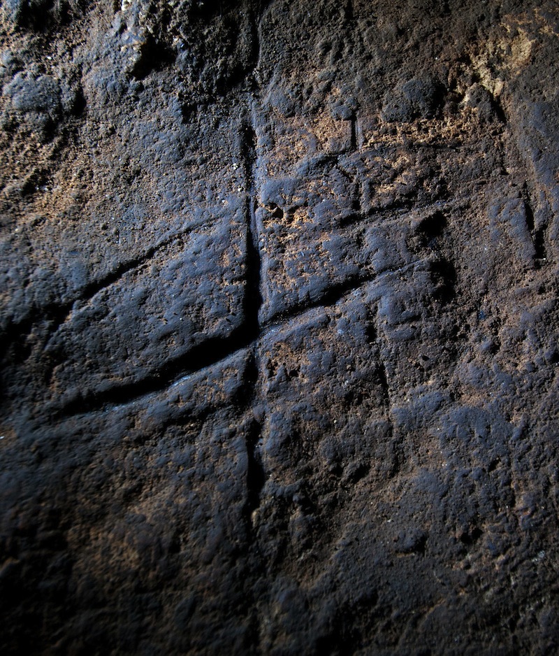 Click to enlarge Neanderthal rock art