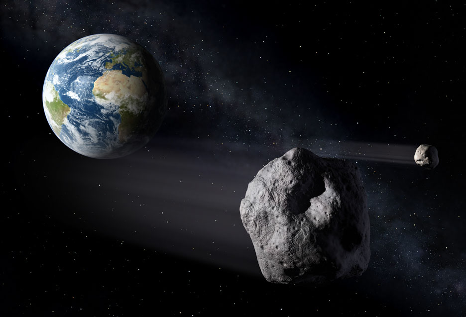 Click to enlarge Asteroid with Companion