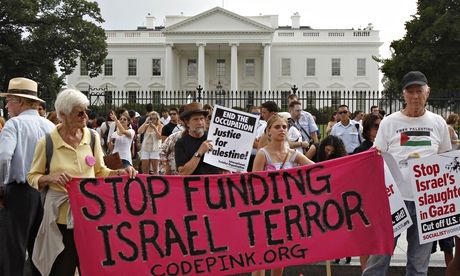protestors Israeli terror