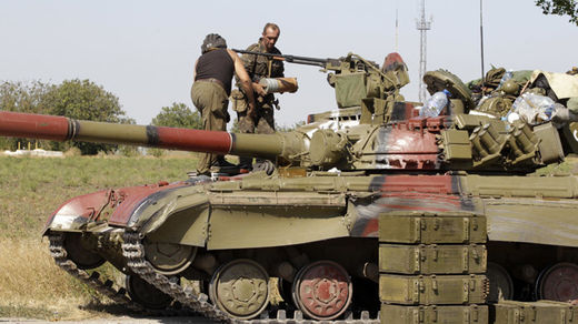 Click to enlarge Ukrainian servicemen