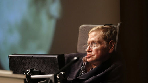 Click to enlarge Stephen Hawking