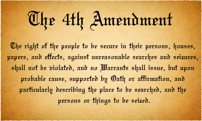 Click to enlarge 4th amendment