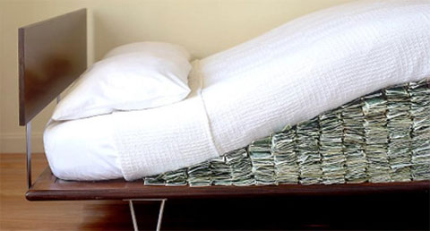 money mattress
