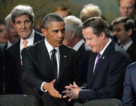Click to enlarge Obama and Cameron