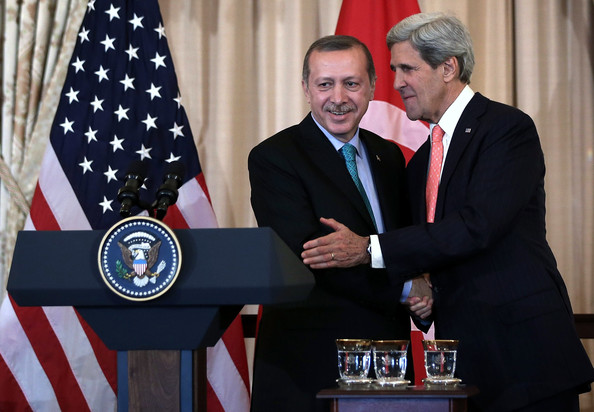 John Kerry and Erdogan
