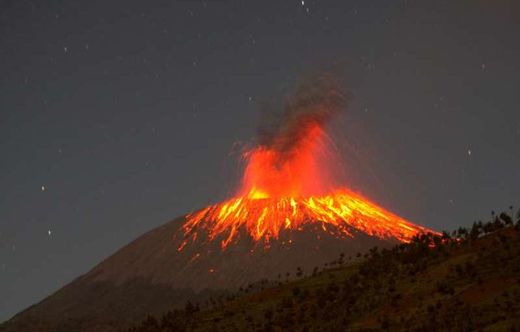 Click to enlarge Mount Slamet
