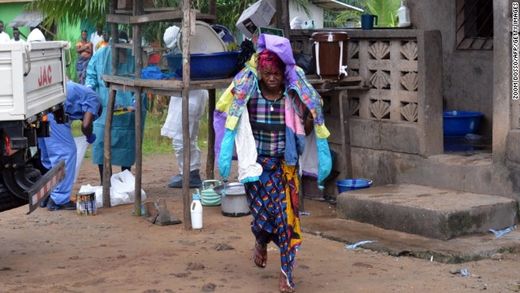 Monrovia woman ebola