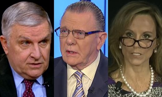 pro-war talking heads