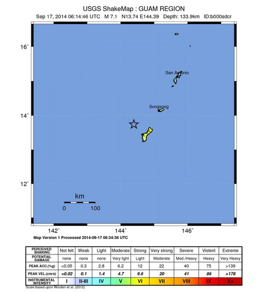 guam earthquake