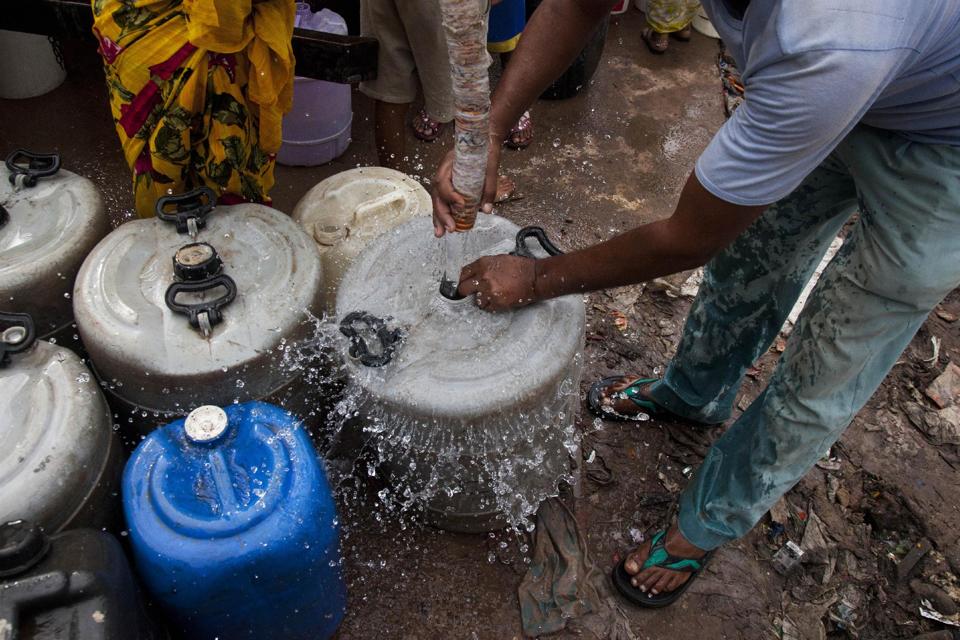 Click to enlarge Delhi Water shortage 2