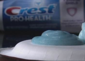 crest toothpaste plastic beads