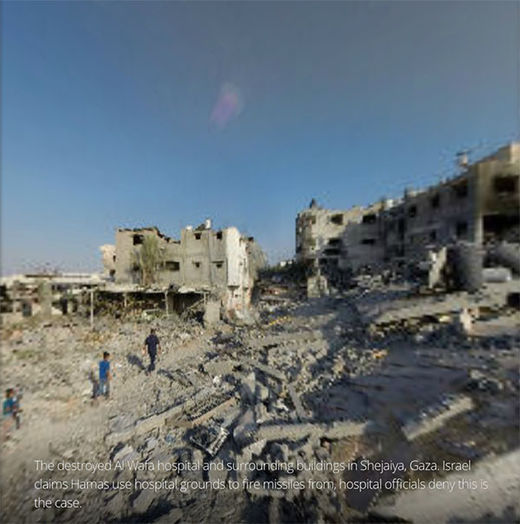 Click to enlarge Shejaiya, Gaza
