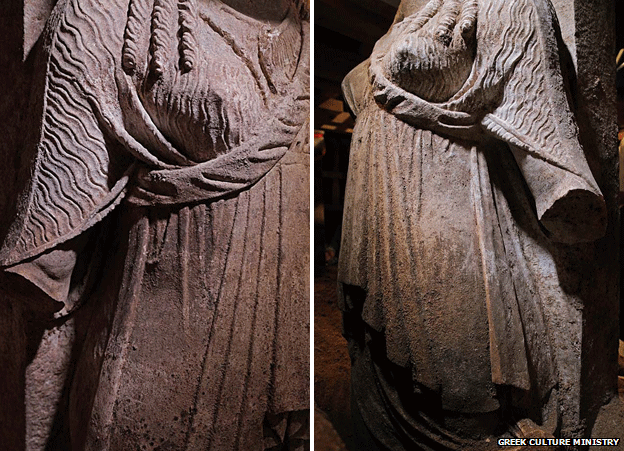 amphipolis caryatids