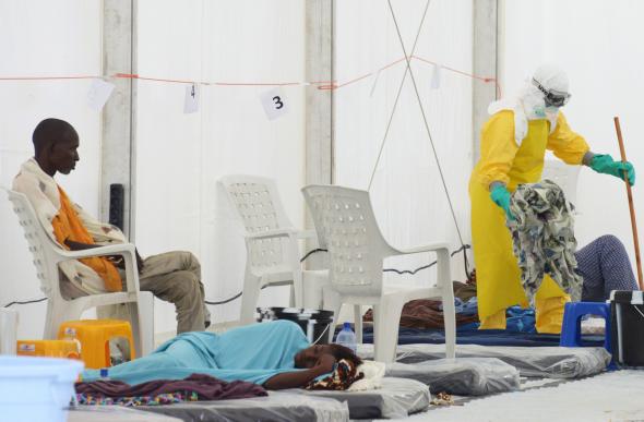 Click to enlarge ebola medical worker