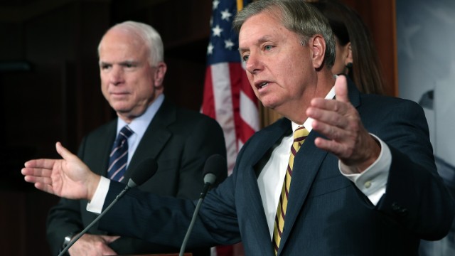 Click to enlarge McCain, Graham