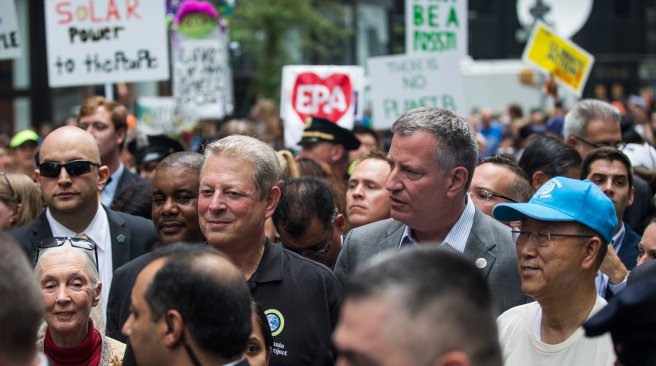 Click to enlarge climate change protest