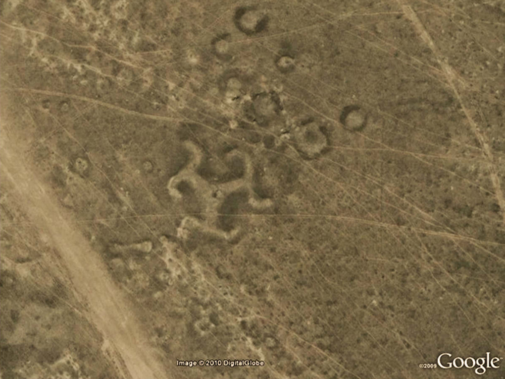 Click to enlarge Kazakhstan geoglyphs