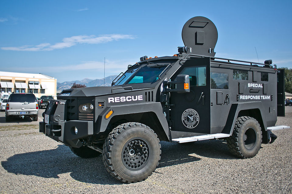 armored rescue vehicle