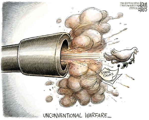 US gun diplomacy on Syria