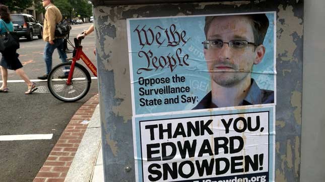 snowden billboard